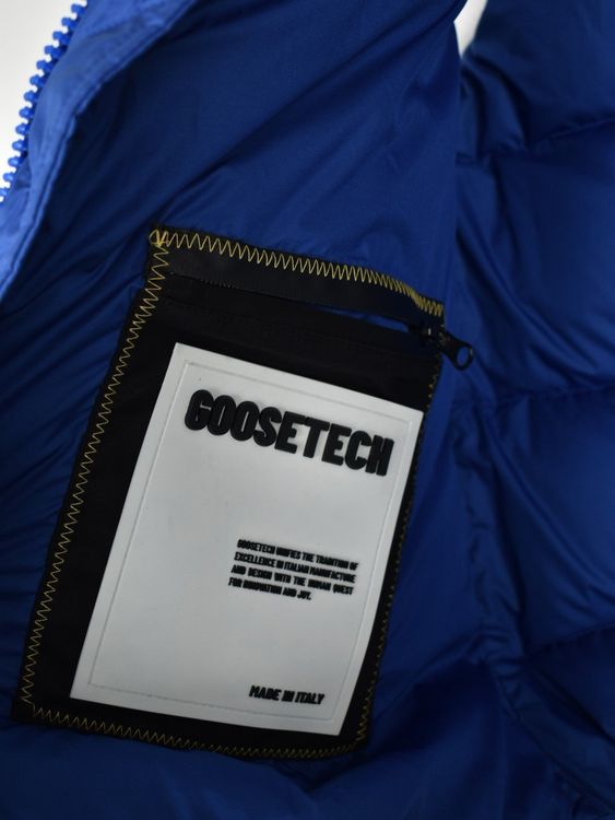 Goose Tech Daunen Gilet Gr.S, blaue Daunen, neuwertig - Gilet - 2ND STORY