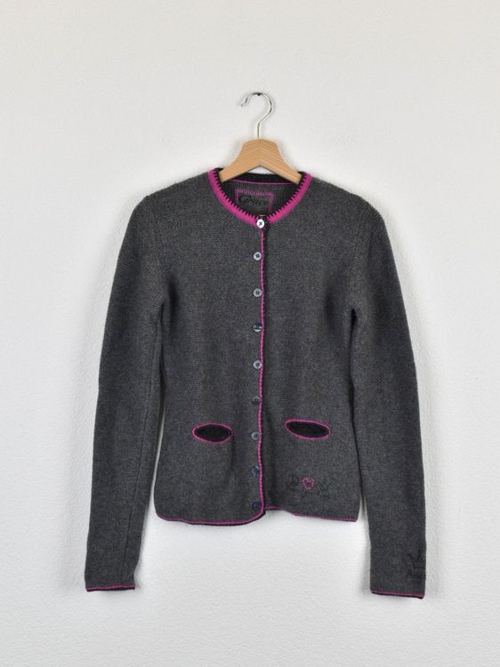 Grace Strickjacke, Gr.S, Merinowolle & Kaschmir - Strickjacke - 2ND STORY