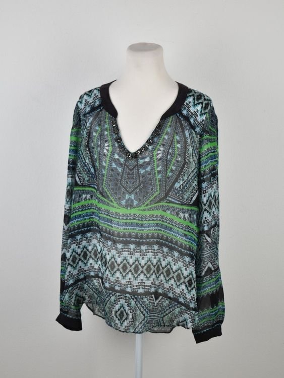 Hale Bob Seidenbluse Gr.L - 2ND STORY