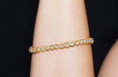 Heideman Armband "Amilla", roségold mit Steinchen, Edelstahl