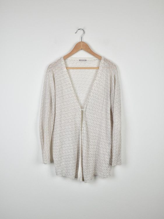 Hemisphere Cardigan Gr.38, 100% Leinen - 2ND STORY