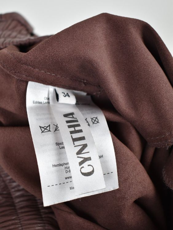 Hemisphere Lederhose "Cynthia" Gr.34, neuwertig - 2ND STORY