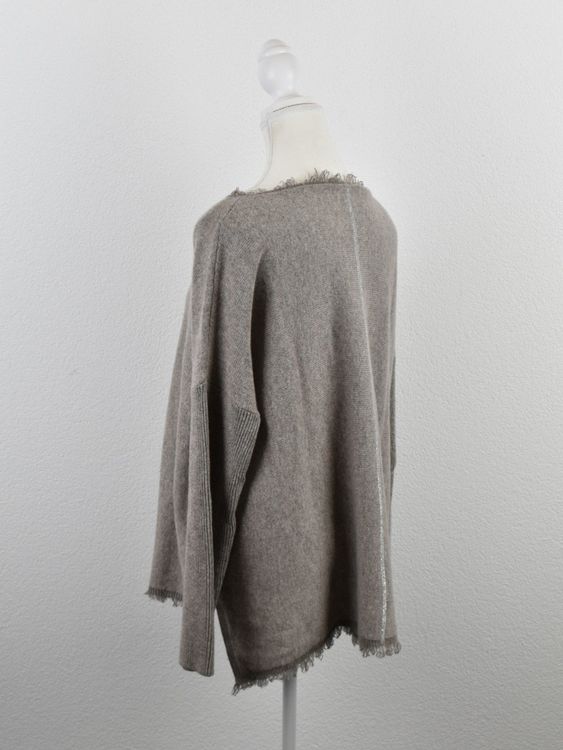 Henry Christ Pullover, beige/taupe, Gr.40/42 - Pullover - 2ND STORY