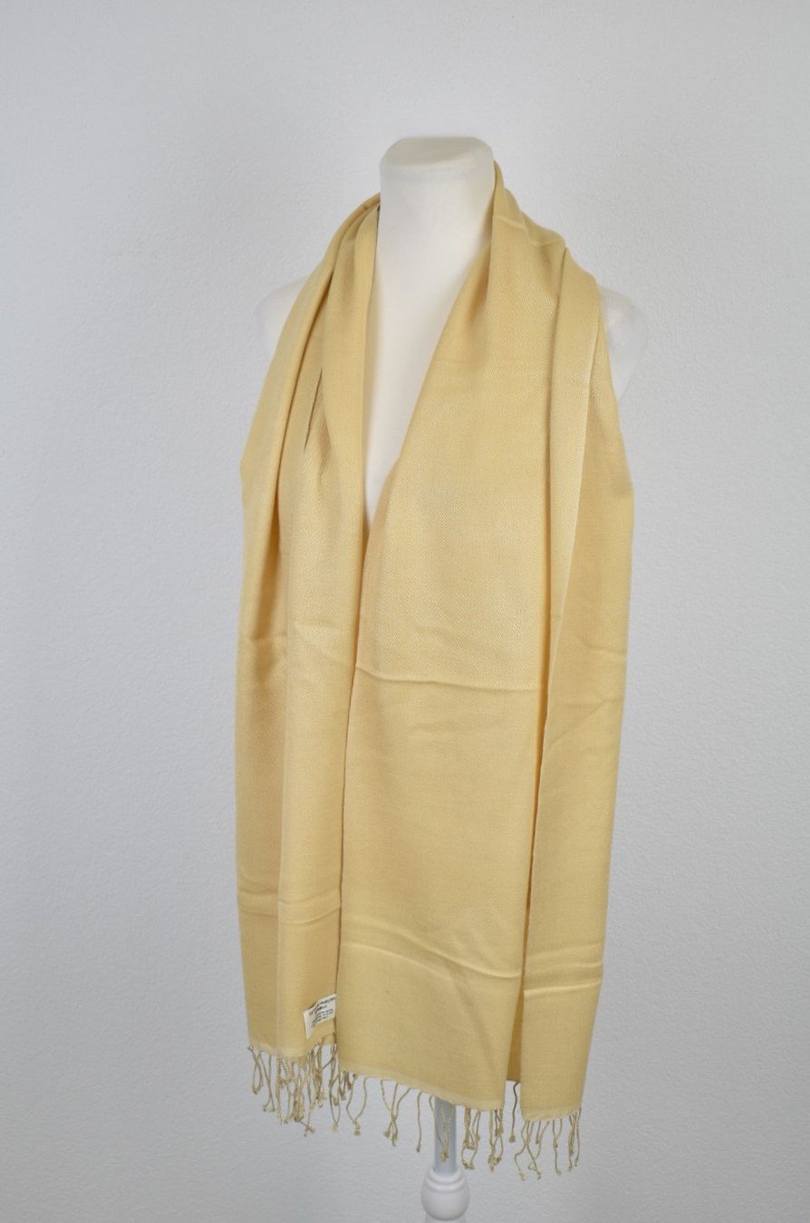 Himalaya Pashmina & Seide Schal 40 x 187cm, ungetragen - 2ND STORY