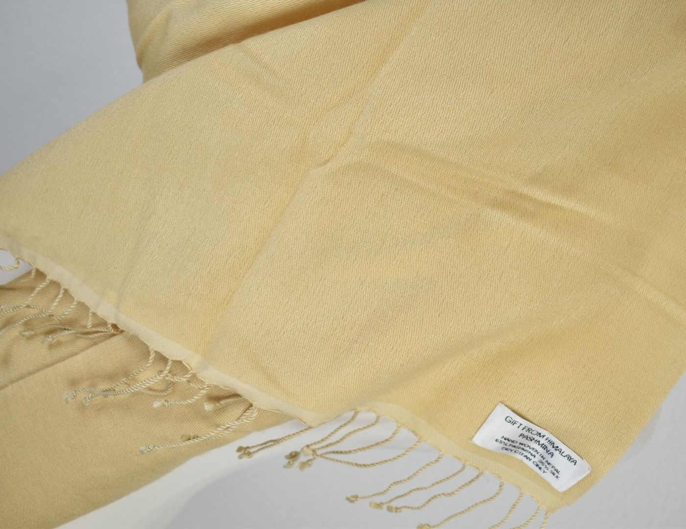 Himalaya Pashmina & Seide Schal 40 x 187cm, ungetragen - 2ND STORY