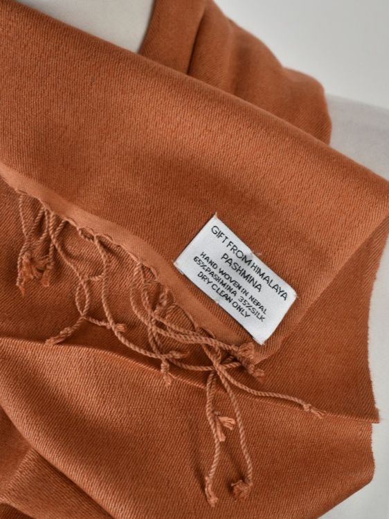 Himalaya Pashmina & Seide Schal 44 x 190cm, ungetragen - 2ND STORY