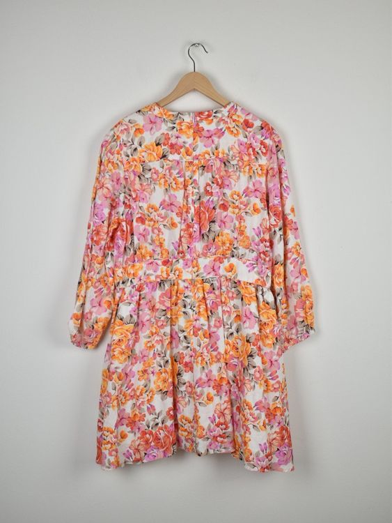 In Linea Kleid Gr.44, Leinen/Baumwolle, neuwertig