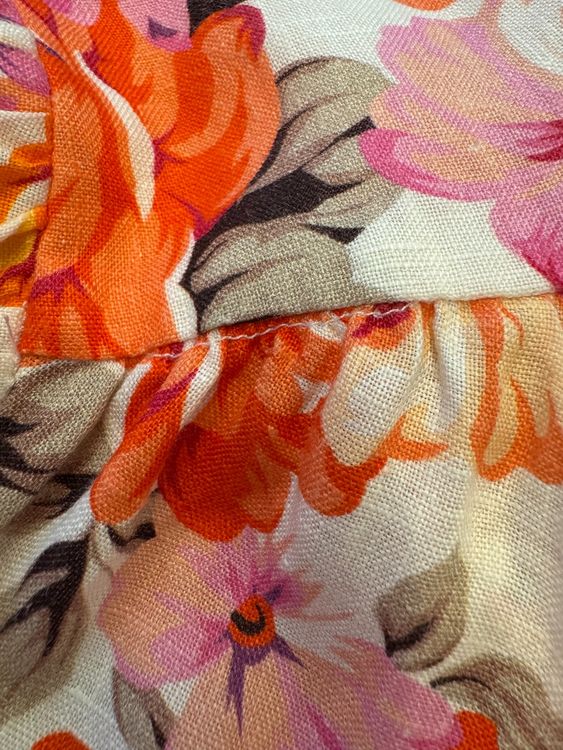 In Linea Kleid Gr.44, Leinen/Baumwolle, neuwertig