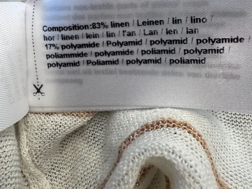 IVKO Woman Cardigan Gr.42, 83% Leinen - 2ND STORY