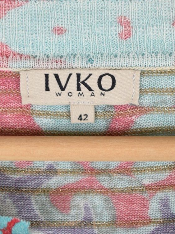 IVKO Woman Cardigan Gr.42, 83% Leinen