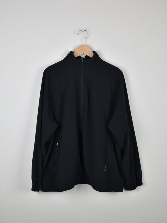 Jordan Jacke aus schwarzem Webstoff Gr.L, neuwertig - 2ND STORY