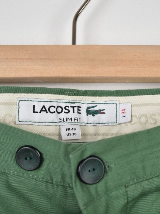 Lacoste Chinohose Slim Fit Gr.50/L34 ( FR 48 ), ungetragen - 2ND STORY