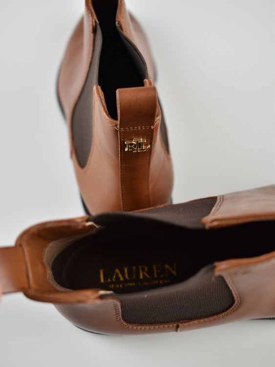 Lauren Ralph Lauren Chelsea Boots Gr.39.5 (39), ungetragen - 2ND STORY