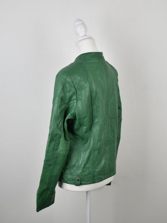 Lindgrøn Copenhagen Lederjacke, Gr.42, ungetragen - Lederjacke - 2ND STORY
