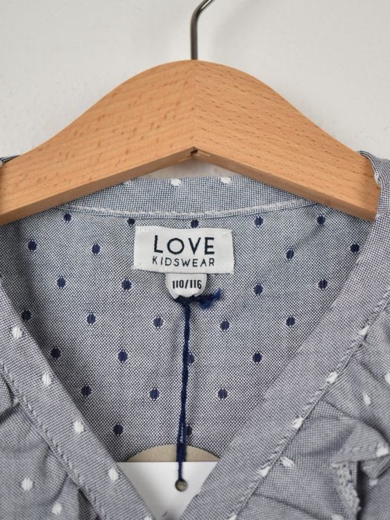 Love Kidswear Bluse, neu, Gr.110/116, Organic Cotton