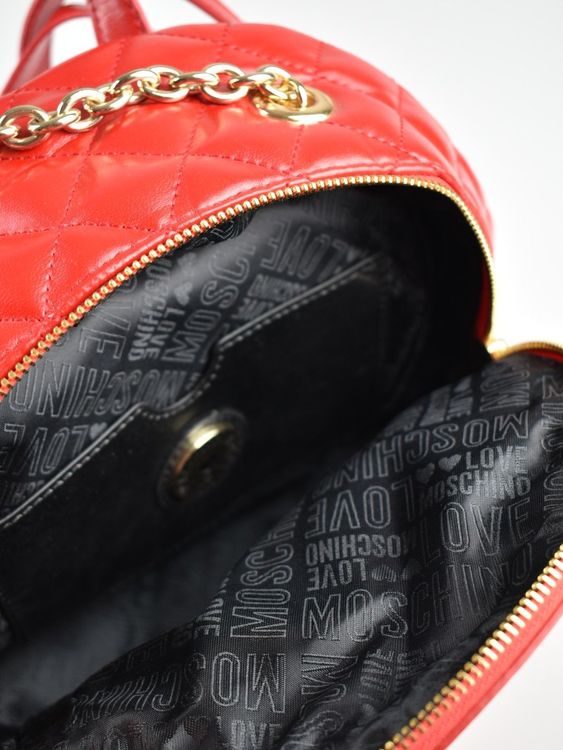 Love Moschino Rucksack, rot, unbenutzt