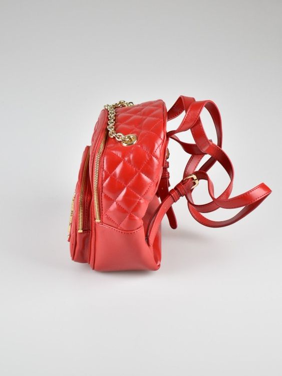 Love Moschino Rucksack, rot, unbenutzt