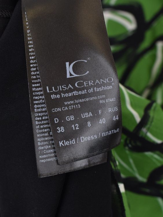 Luisa Cerano Blusenkleid, Gr.38 (D), 100% Viskose - Kleid - 2ND STORY