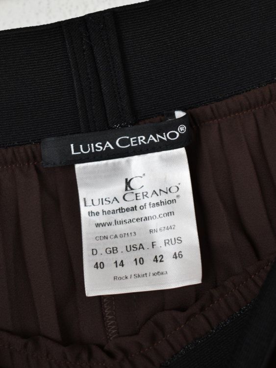 Luisa Cerano Plissee Rock, Gr.40 - 2ND STORY