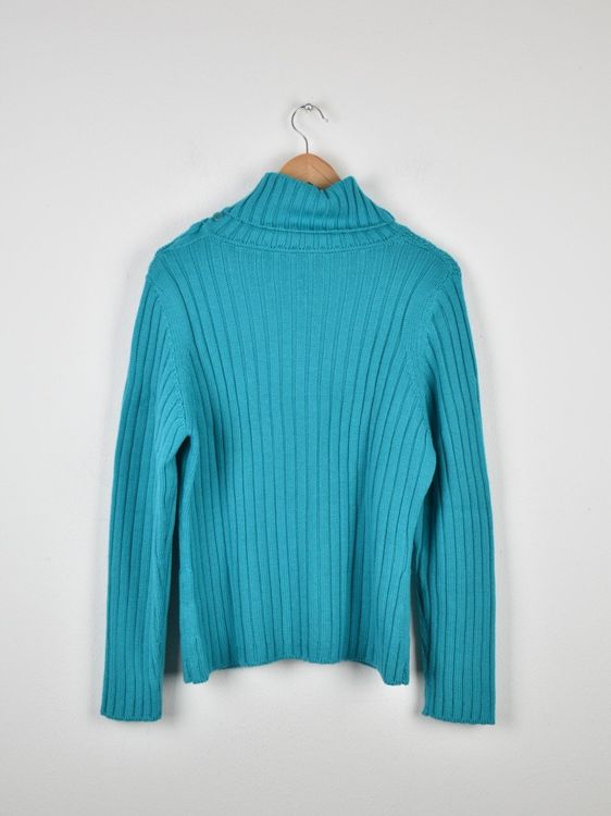Luisa Spagnoli Rollkragenpullover Gr.L, 100% Wolle - 2ND STORY