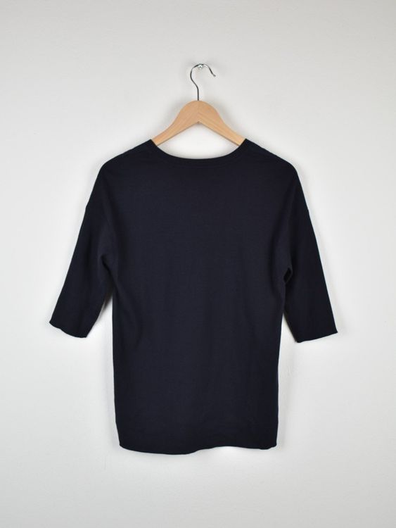 Marc Cain Blusenshirt Gr.36, dunkelblau - 2ND STORY