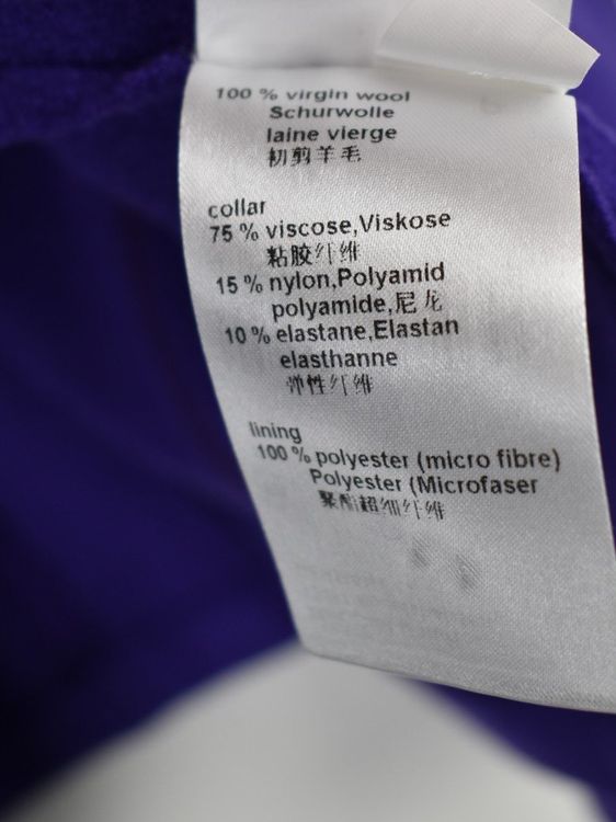 Marc Cain Jacke 100% Schurwolle, lila, Gr.44 (N6) - 2ND STORY