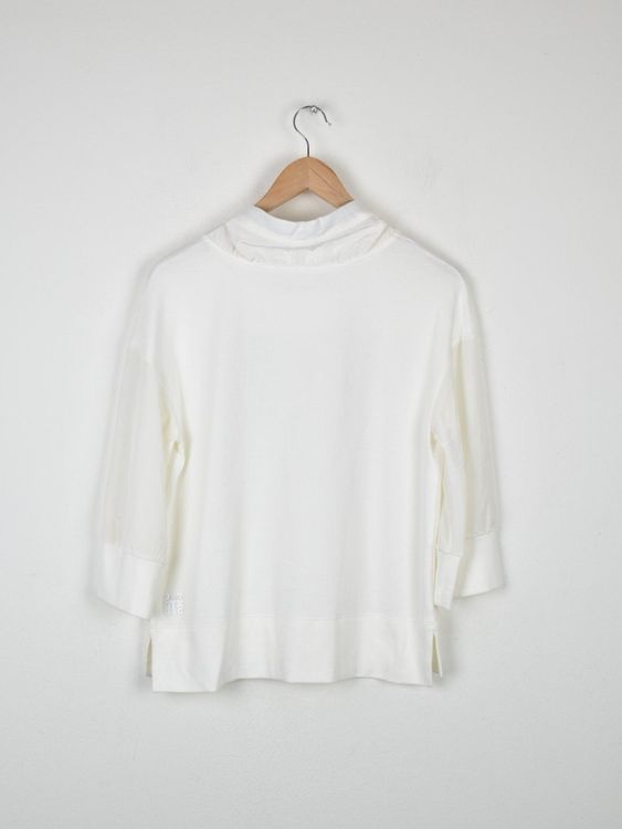 Marc Cain Sports Sweatshirt, Gr.34/36, weiss - Pullover - 2ND STORY