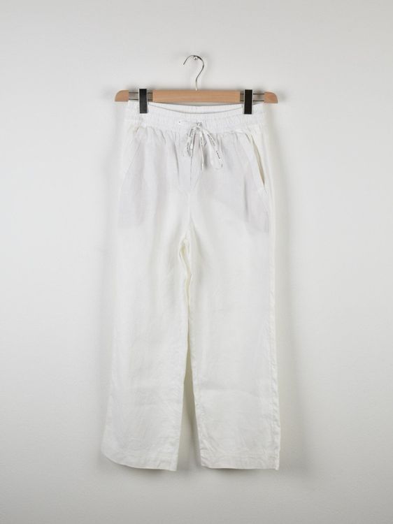 Marc Cain Sports Wide Leg Stoffhose Gr.36 (N2), 65% Leinen