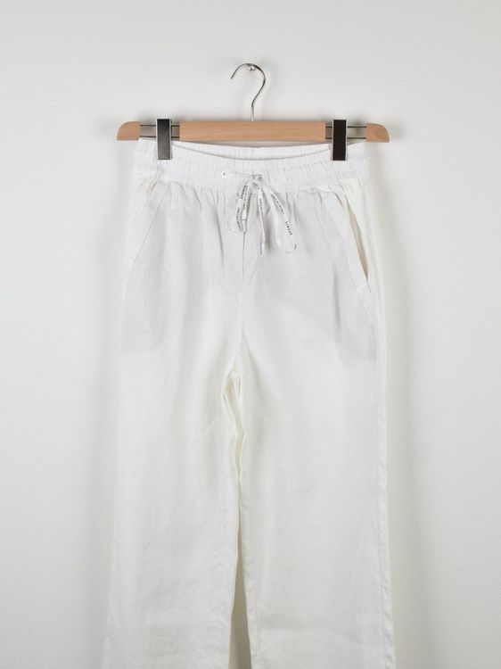 Marc Cain Sports Wide Leg Stoffhose Gr.36 (N2), 65% Leinen