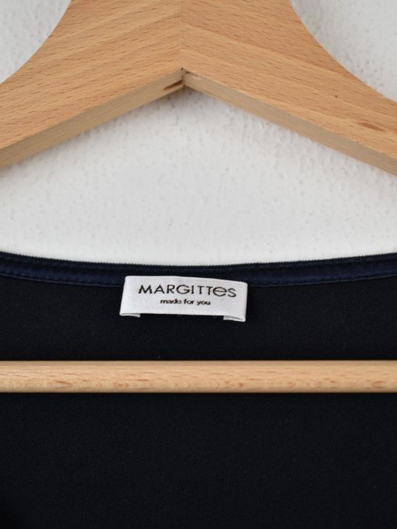 Margittes Langarmshirt Gr.38, 73% Modal, mit Seidendetails - 2ND STORY