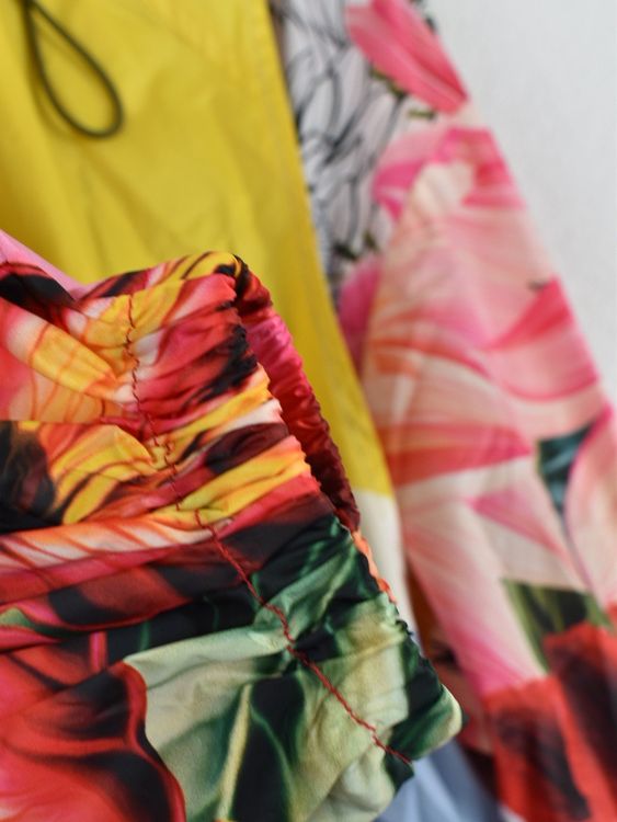 Mary Katrantzou Funktionsmantel, leicht, Gr.XS-S, oversized