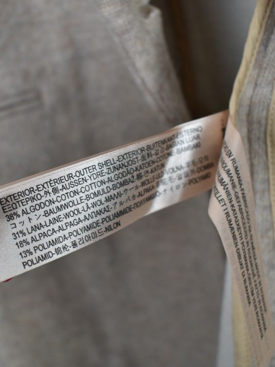 Massimo Dutti Blazer, Gr.M, Baumwolle/Wolle/Alpaka - 2ND STORY