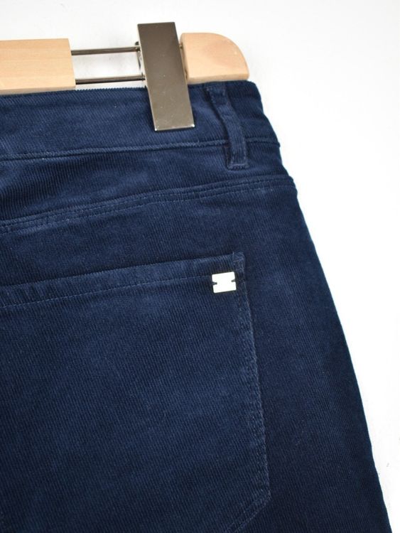 Massimo Dutti Manchester Hose Gr.44, blau