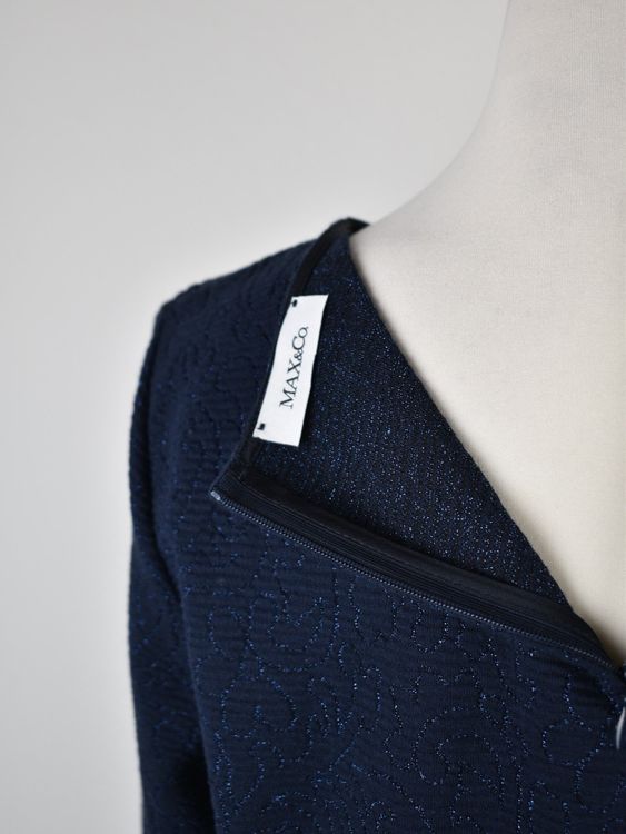Max & Co Kleid Gr.40/42, dunkelblau