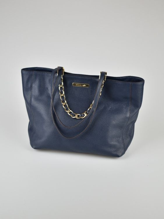 Michael Kors Harper East West Tote Bag, Marineblau - 2ND STORY