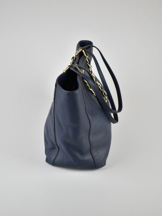 Michael Kors Harper East West Tote Bag, Marineblau - 3