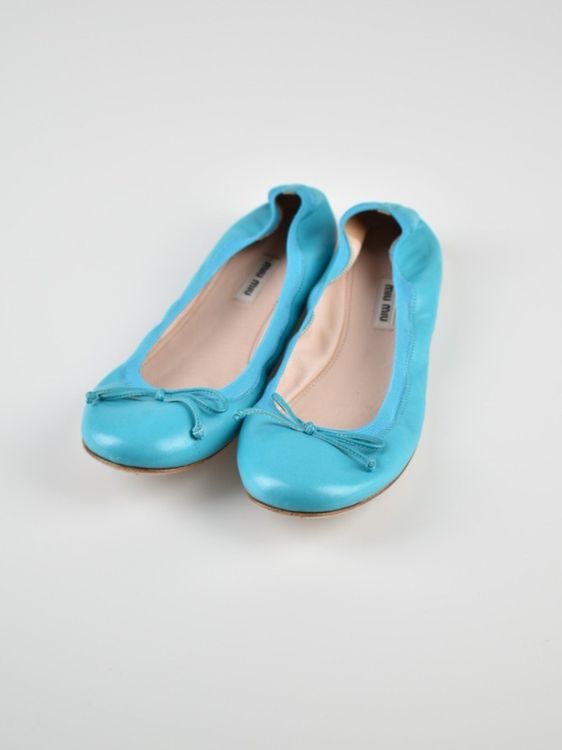 Miu Miu Ballerina Gr.39, Leder - 2ND STORY
