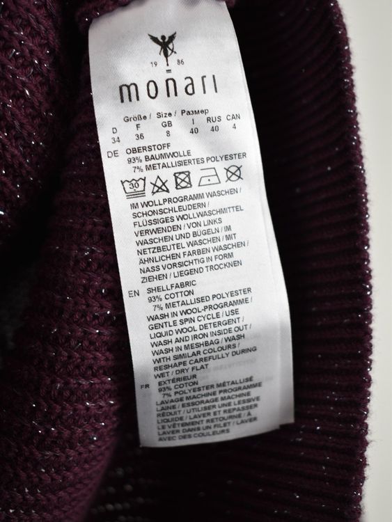 Monari Pullover Gr.34, wie neu - 2ND STORY