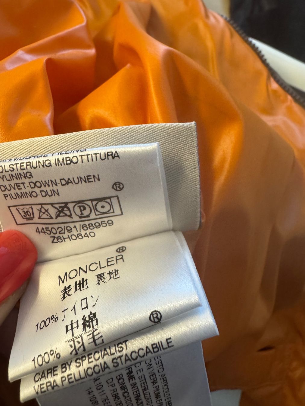 Moncler Daunenjacke Gr.1 (46), neuwertig - 9