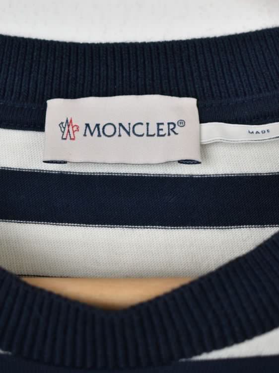 Moncler Jerseykleid Gr.XS/S, oversized, neuwertig, Baumwolle | 2ND STORY