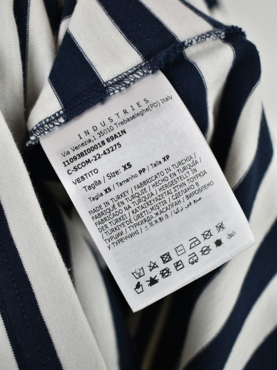 Moncler Jerseykleid Gr.XS/S, oversized, neuwertig, Baumwolle - 2ND STORY