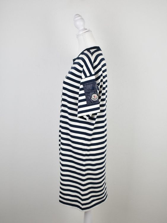 Moncler Jerseykleid Gr.XS/S, oversized, neuwertig, Baumwolle - 2ND STORY