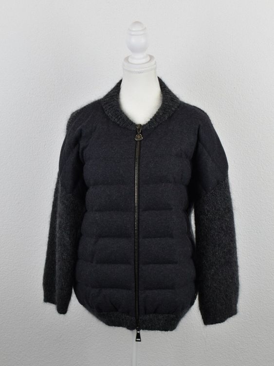 Moncler Maglione Tricot Cardigan, grau, Gr.XL - Strickjacke - 2ND STORY