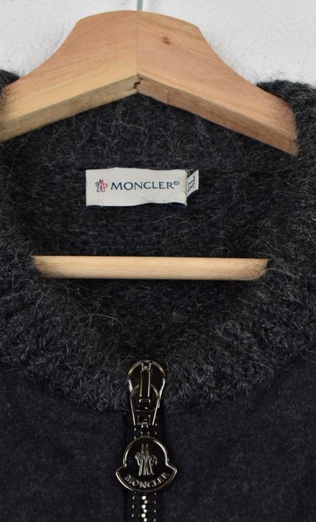 Moncler Maglione Tricot Cardigan, grau, Gr.XL - Strickjacke - 2ND STORY