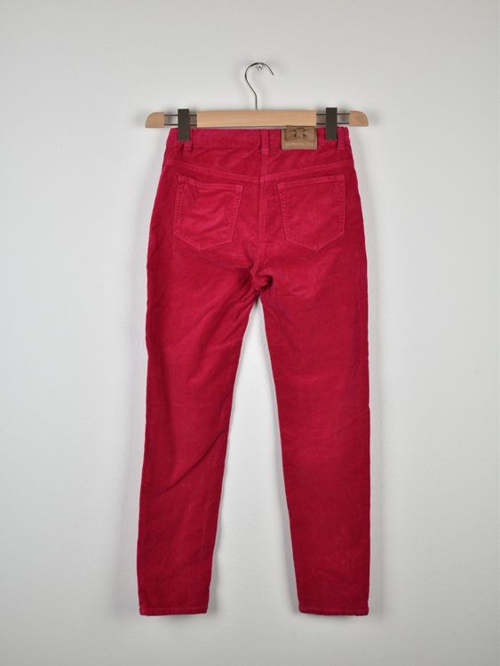 Monnalisa Hose, Samtoptik, Gr.152, himbeere