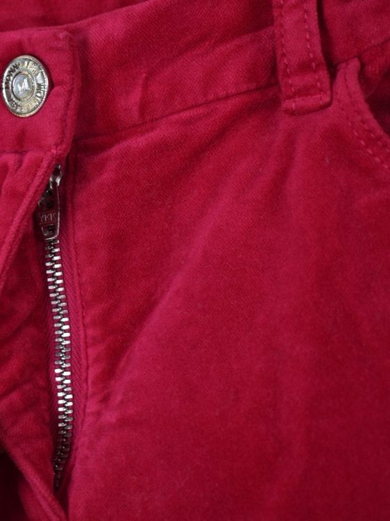 Monnalisa Hose, Samtoptik, Gr.152, himbeere - 2ND STORY