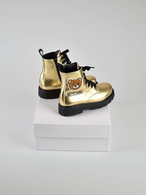 Moschino Kalbslederboots Gr.30, ungetragen - 2ND STORY