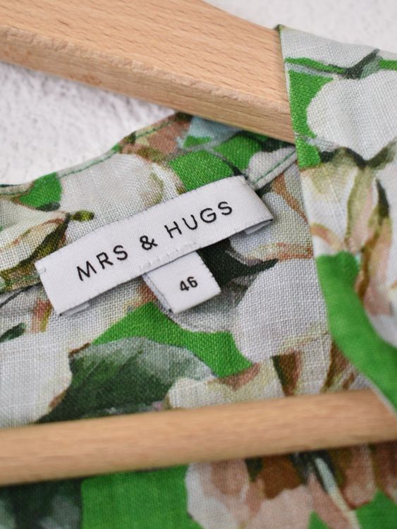 MRS & HUGS Kleid, Gr.46, Leinen - Kleid - 2ND STORY