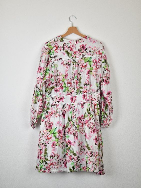 MRS & HUGS Leinenkleid, Gr.46, neuwertig