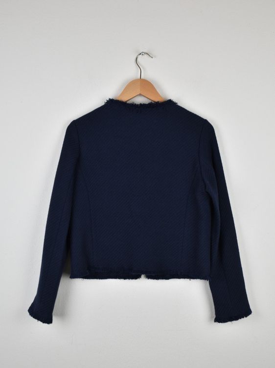 Navyboot Jacke/Blazer Gr.36, ungetragen, dunkelblau - 2ND STORY